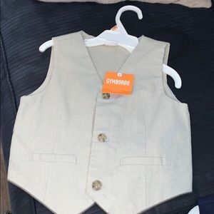 Bundle of two Gymboree toddler boy vest